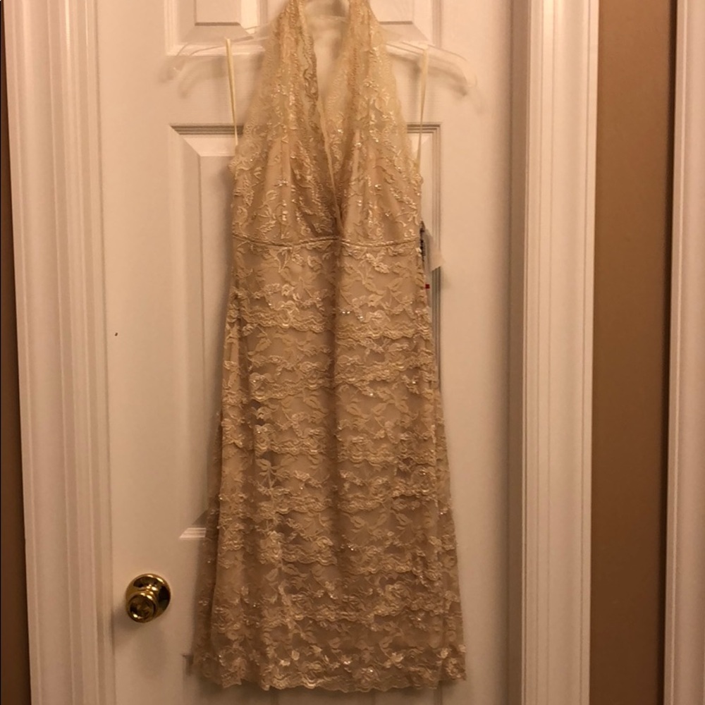 Onyx Nite Champagne dress